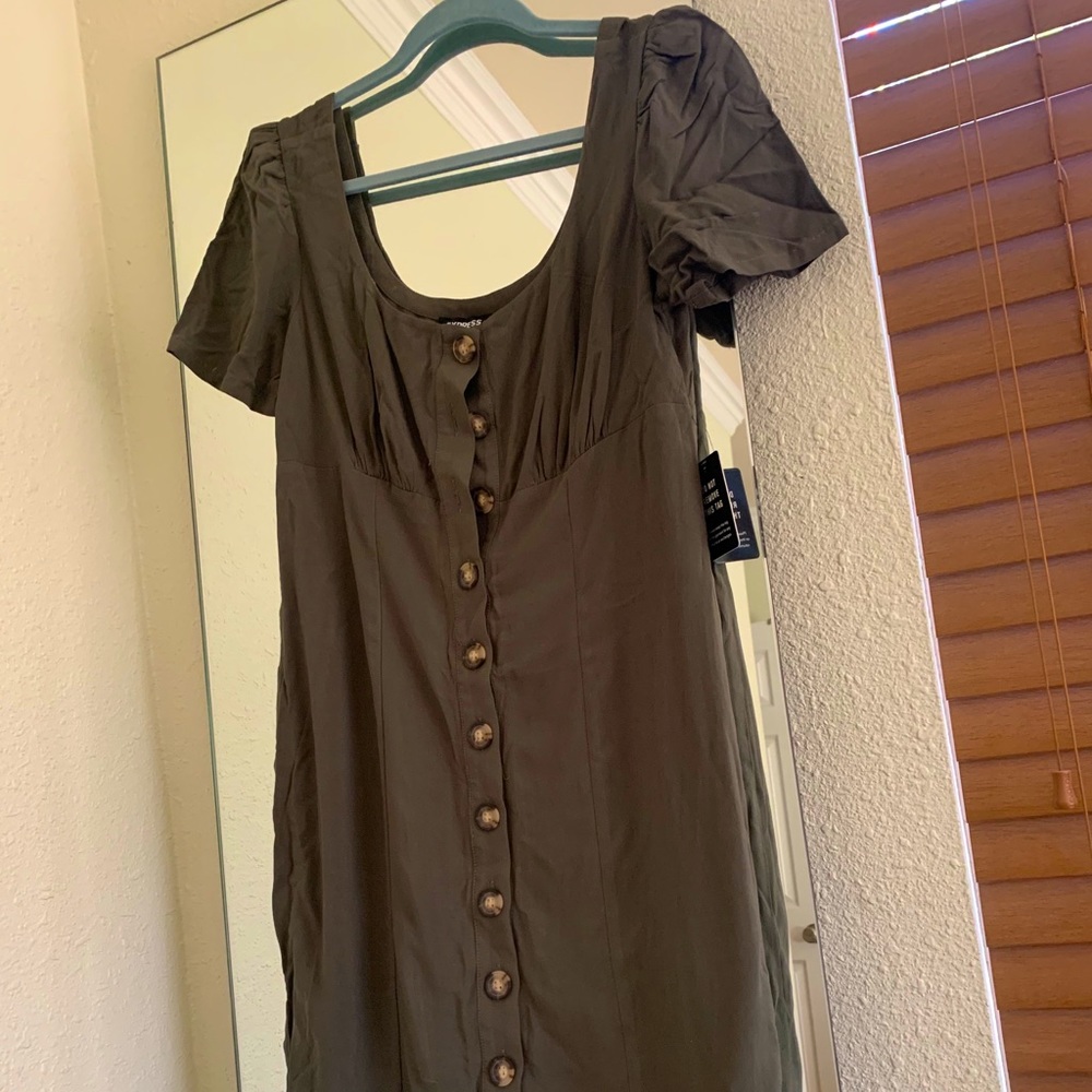 Bottom from Scoop neck mini Express Dress